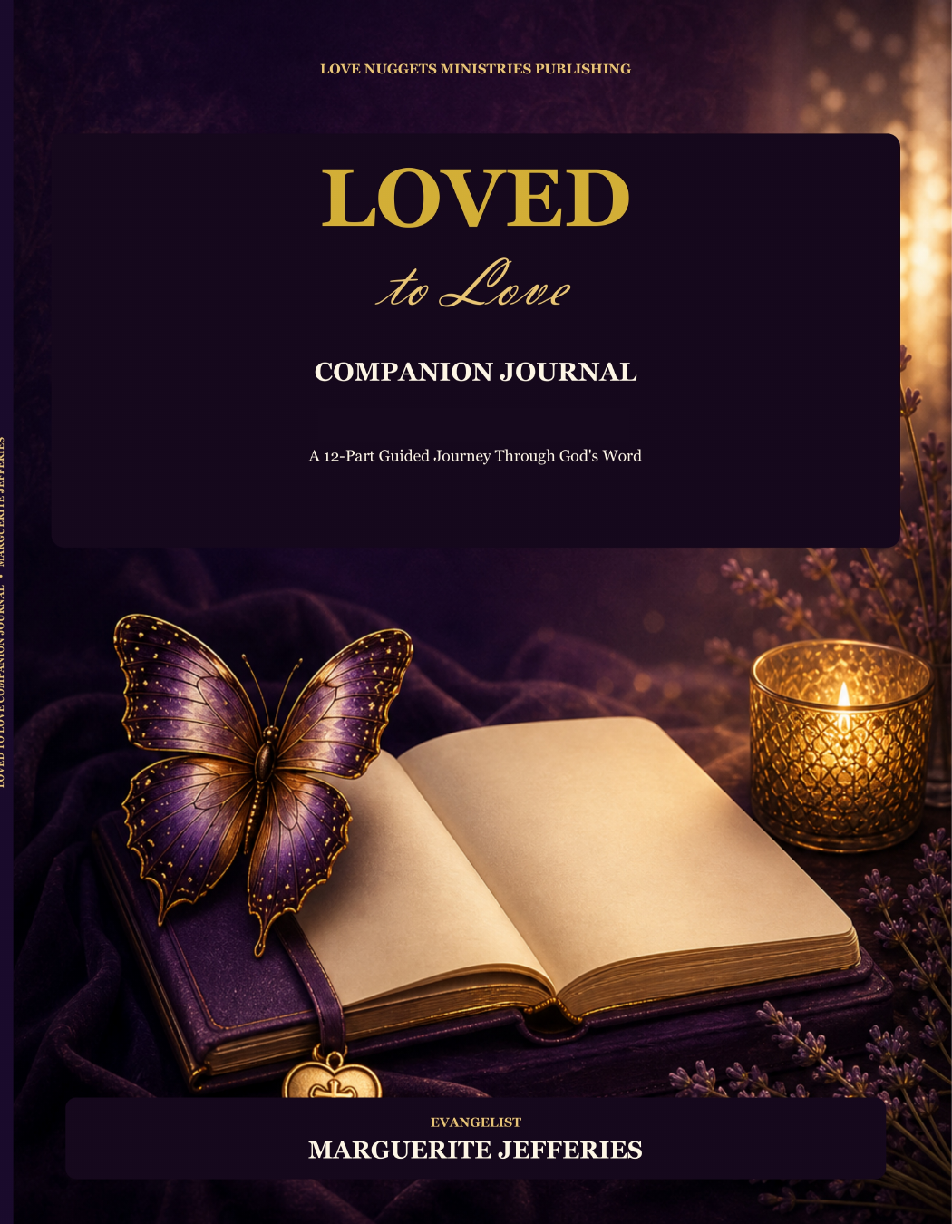 Loved to Love Companion Journal by Evangelist Marguerite Jefferies